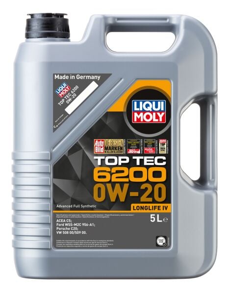 Liqui Moly Top Tec 6200 0W20 5 Litre | LQM-20789