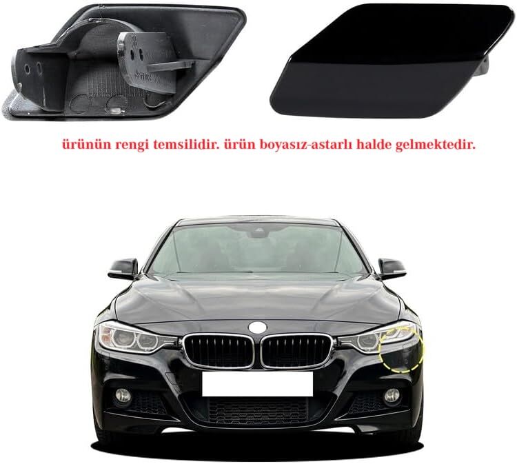BMW F30 Sol Far Yıkama Kapağı M Tampon | ITHAL 51118056613