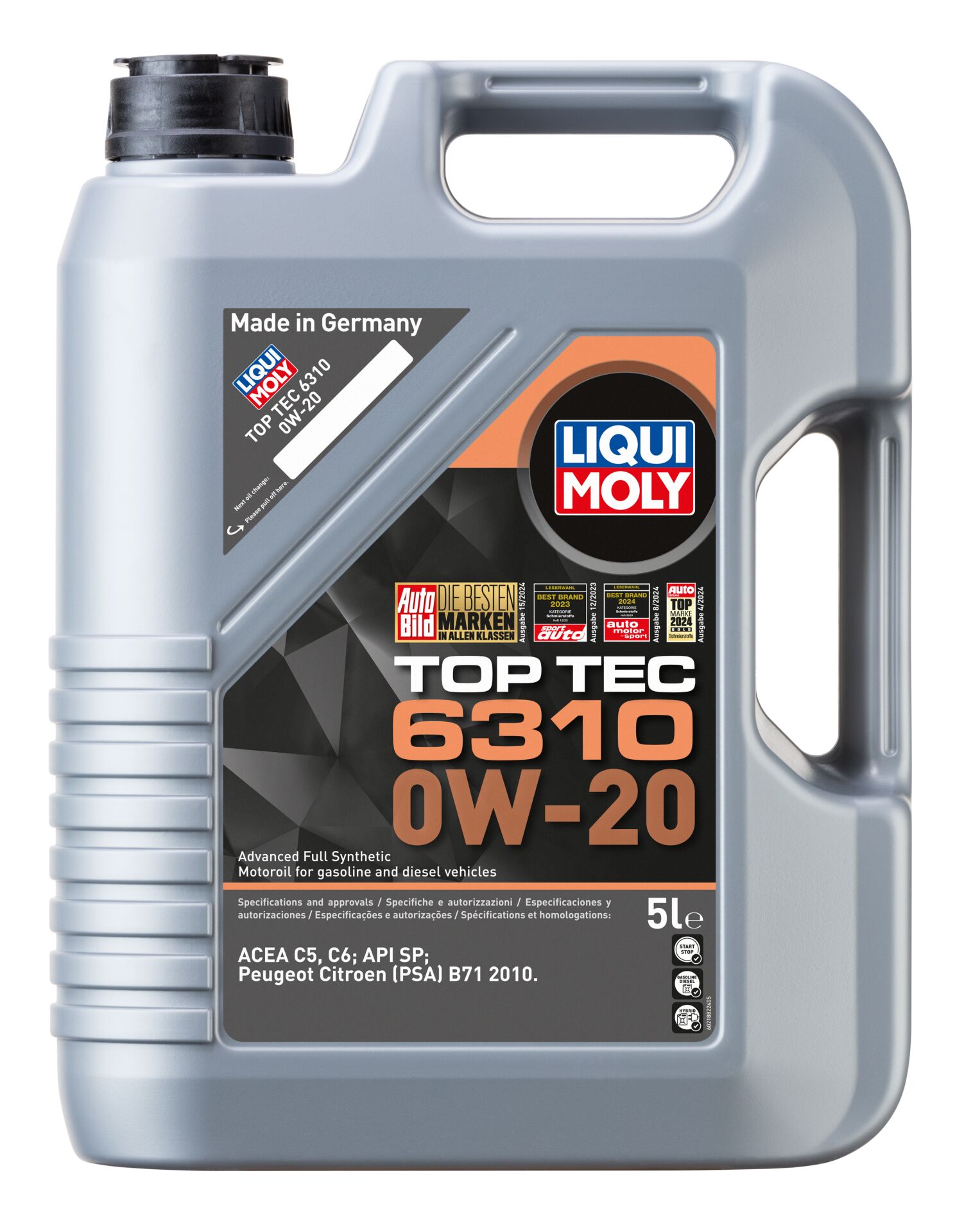Liqui Moly Top Tec 6310 0W-20 (LQM-21882)
