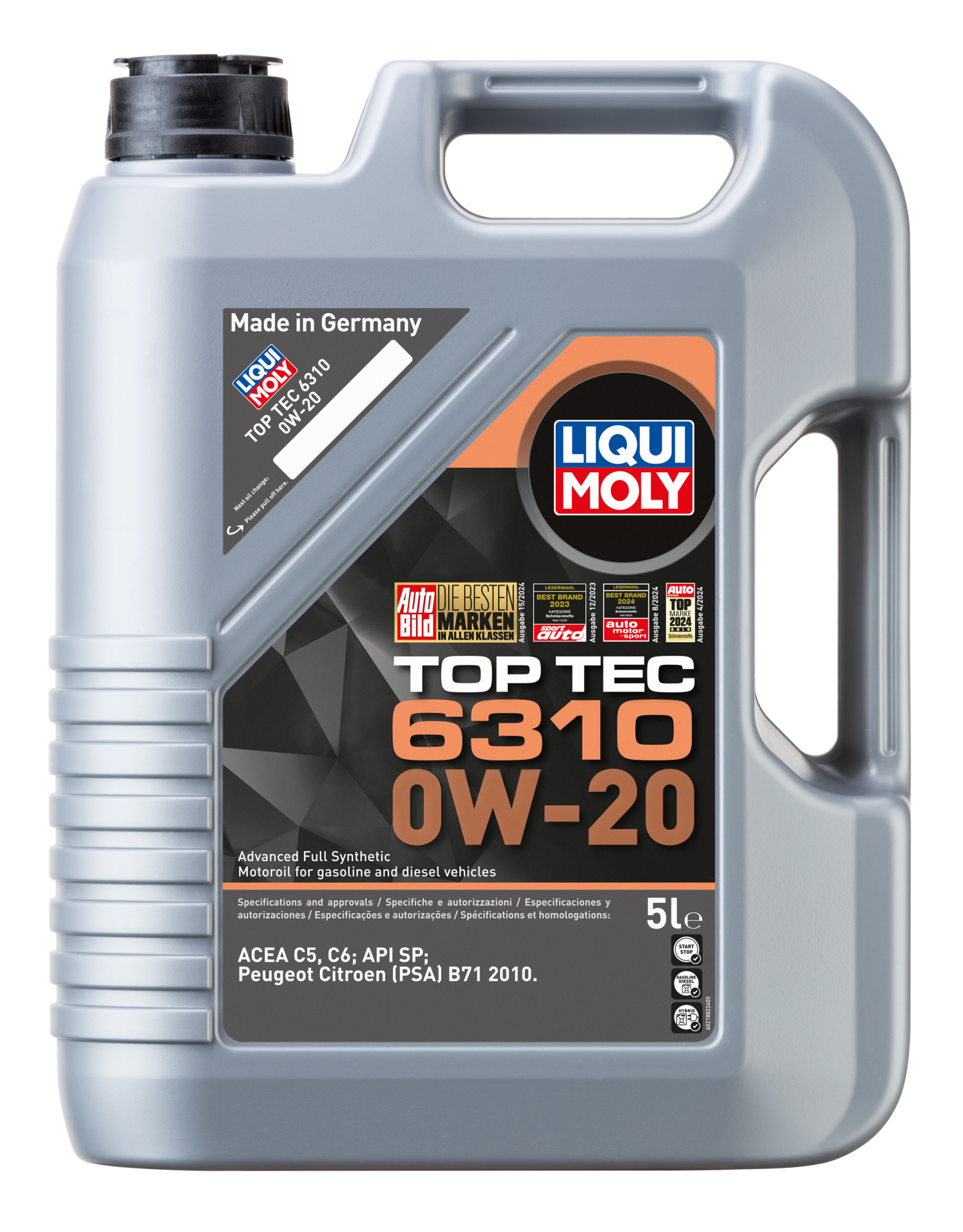 Liqui Moly Top Tec 6310 0W-20 (LQM-21882)