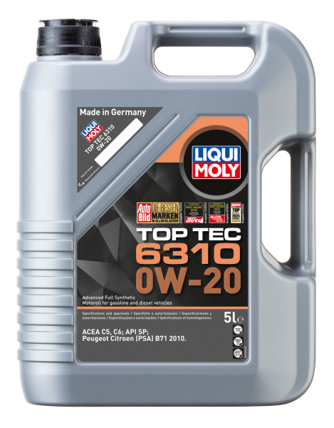 Liqui Moly Top Tec 6310 0W-20 (LQM-21882)