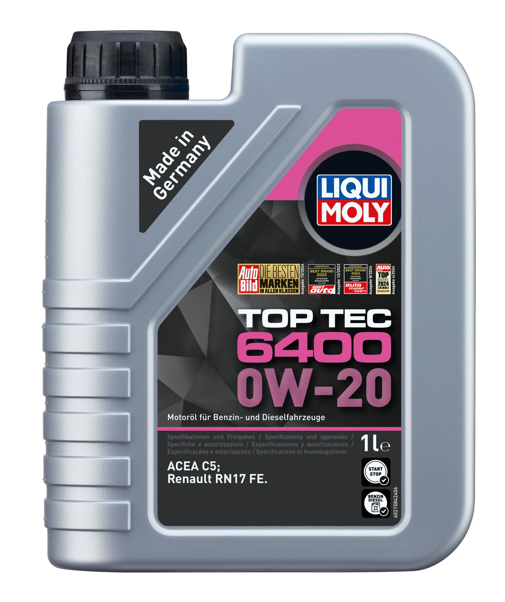 Liqui Moly Top Tec 6400 0w-20 (LQM-21584)