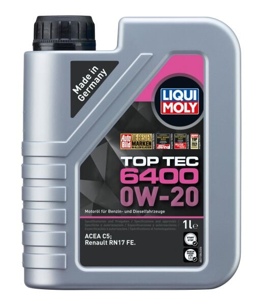 Liqui Moly Top Tec 6400 0w-20 (LQM-21584)