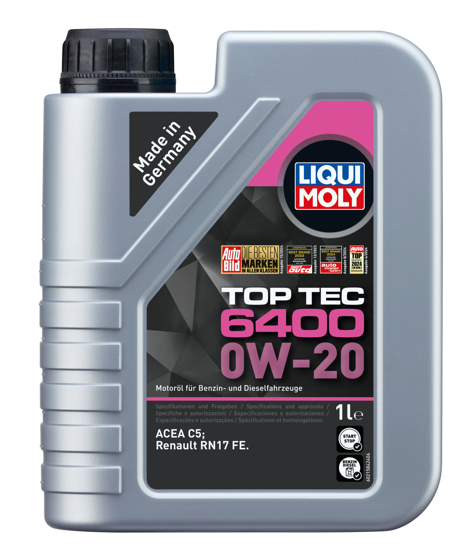 Liqui Moly Top Tec 6400 0w-20 (LQM-21584)