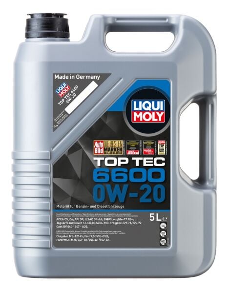 Liqui Moly Top Tec 6600 0W20 5L 5 Litre | LQM-21411