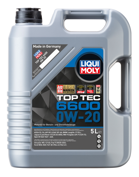 Liqui Moly Top Tec 6600 0W-20 5L (LQM-21411)