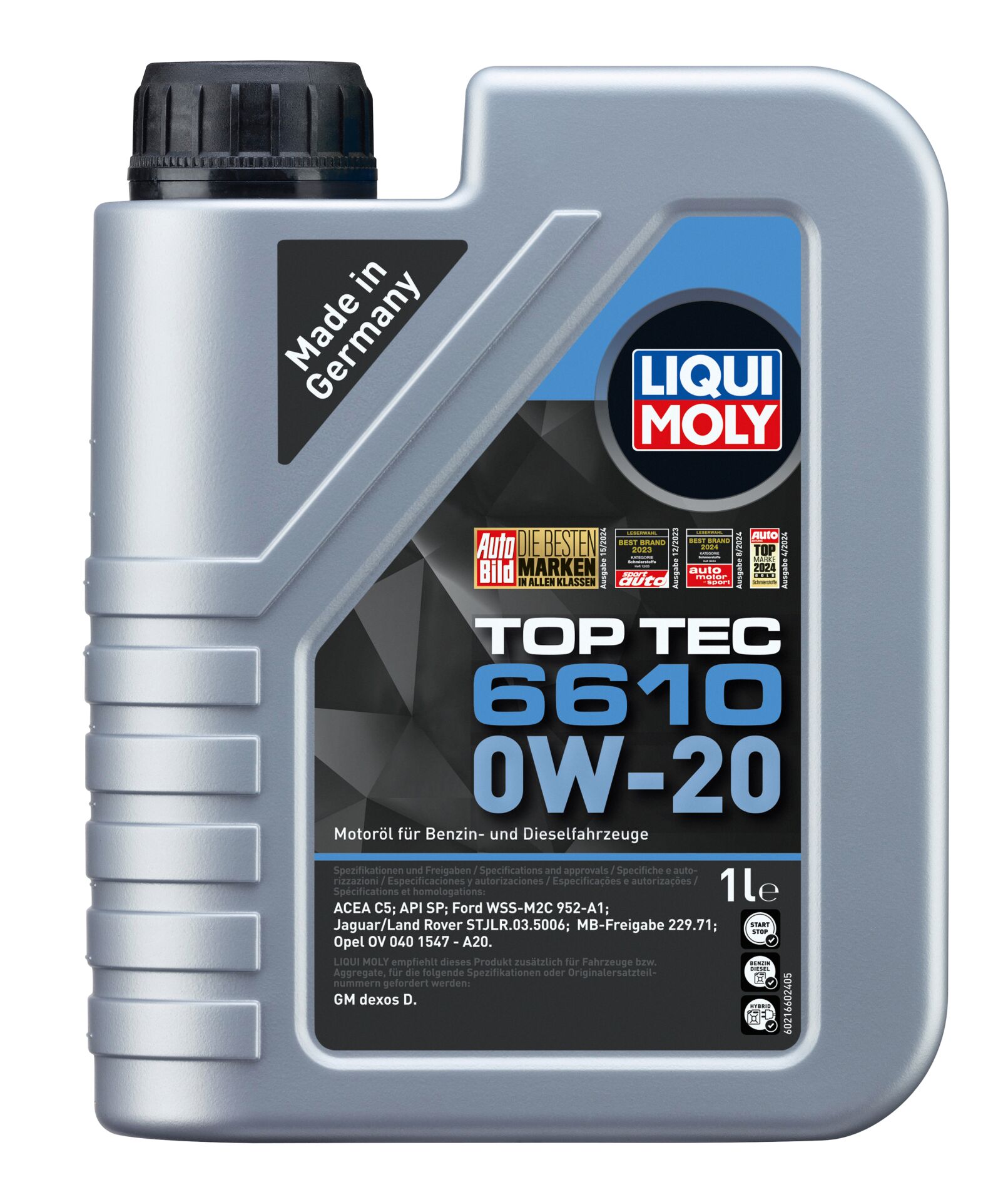 Liqui Moly Top Tec 6610 0W-20 (LQM-21660)