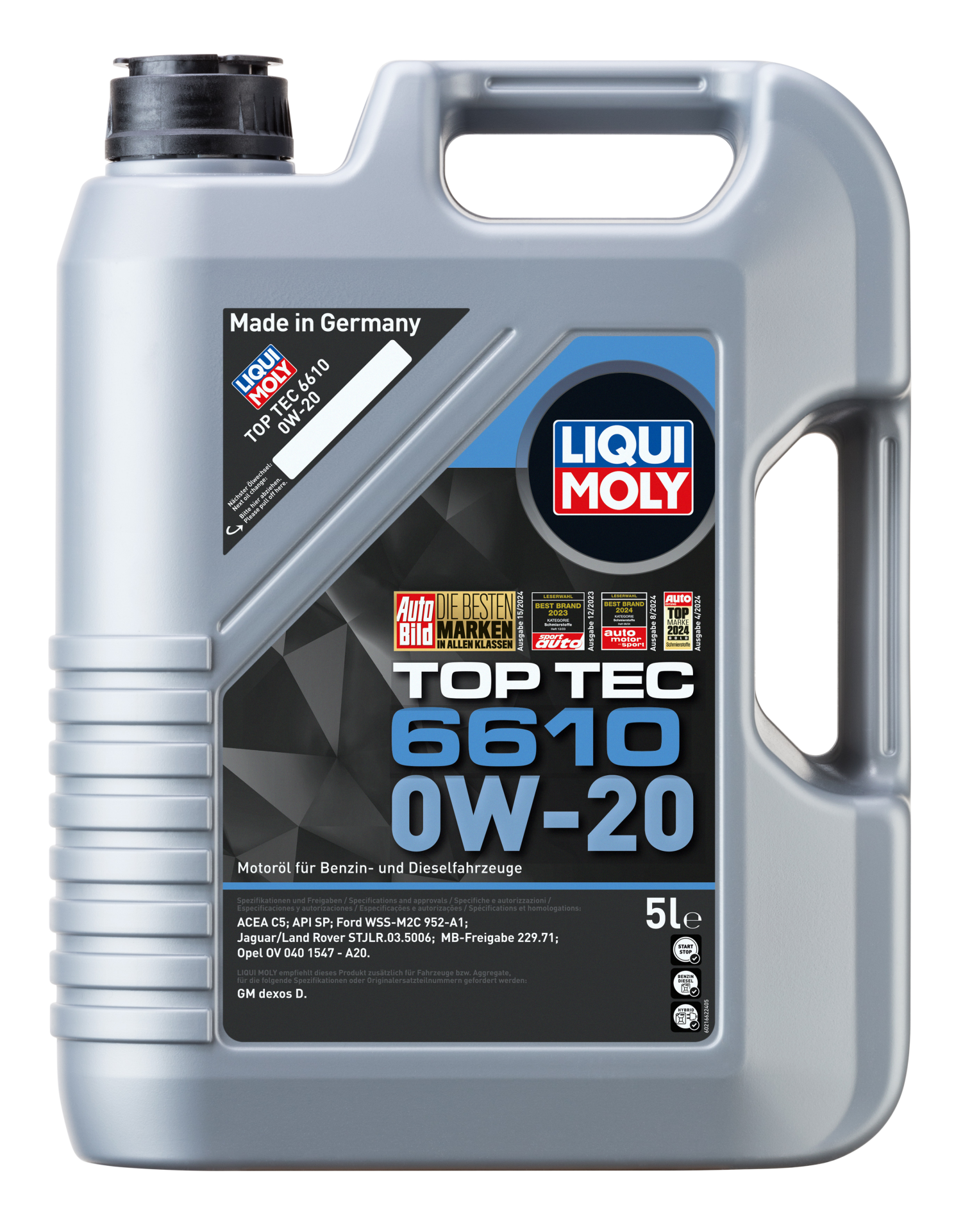 Liqui Moly Top Tec 6610 0W-20 (LQM-21662)