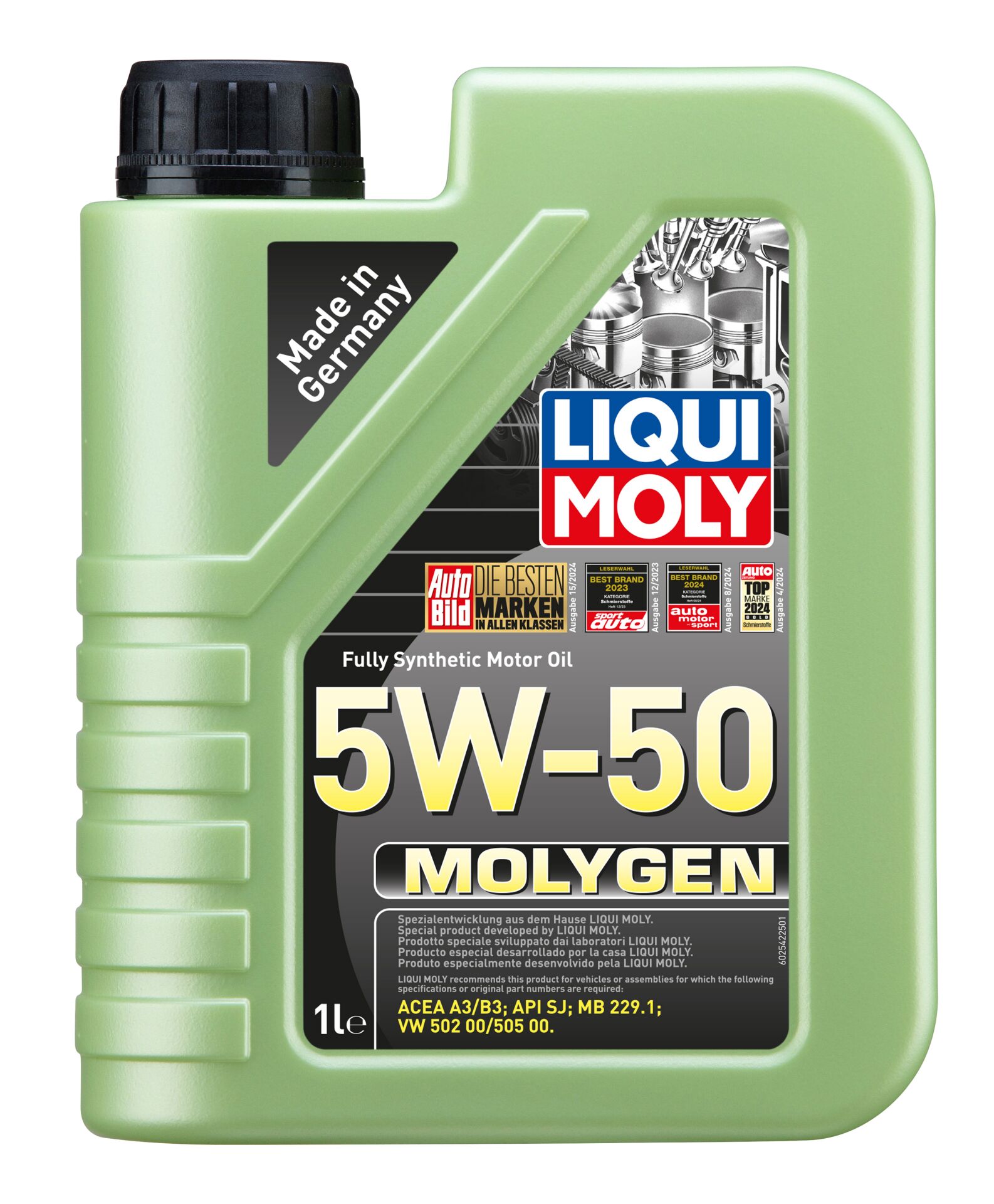 Liqui Moly Molygen New Generation 5W-50 Motor Yağı LQM-2542