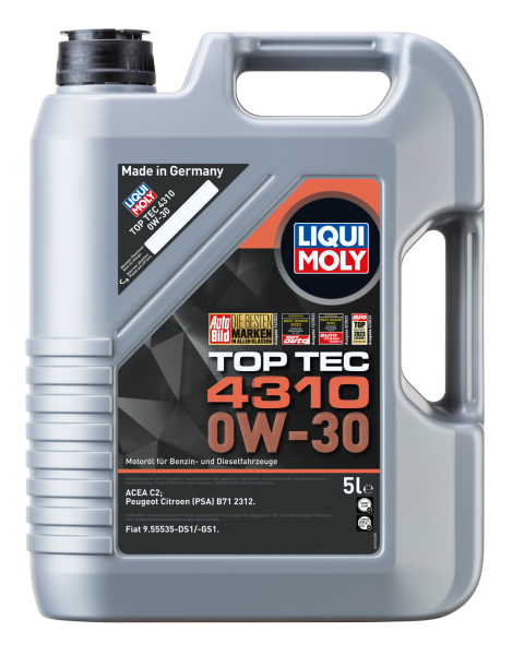 Liqui Moly Top Tec 4310 0W-30 Motor Yağı (LQM-2362)