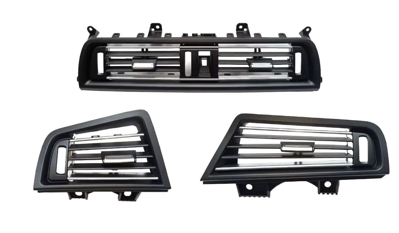 Bmw F10 Kalorifer Izgarası Krom 3'lü Set