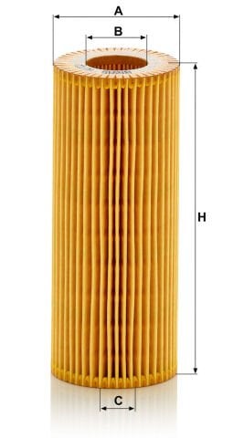 BMW 5 Serisi E60/61 520 d Editon Fleet M47 Yağ Filtresi | MANN HU 722X