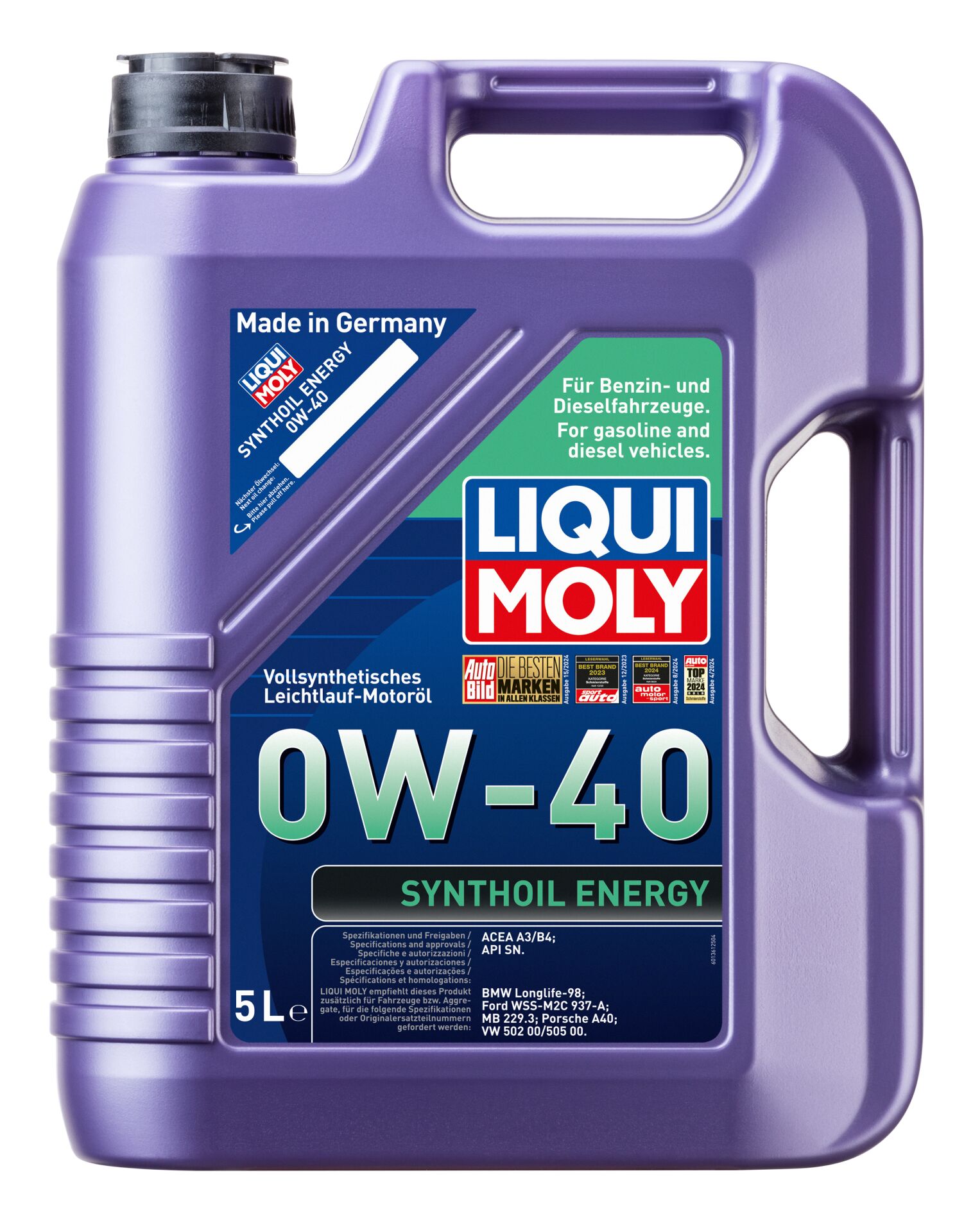 Liqui Moly Synthoil Energy 0W-40 Motor Yağı (LQM-9515)