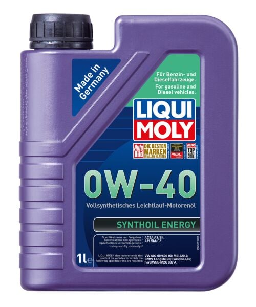 Liqui Moly Synthoil Energy 0W-40 (LQM-9514)