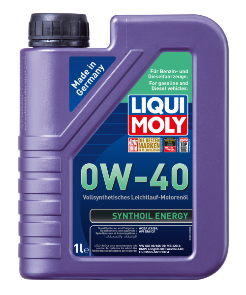 Liqui Moly Synthoil Energy 0W-40 (LQM-9514)