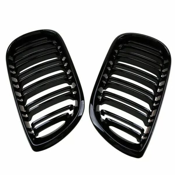 Bmw E46 2002-2005 Sedan Piano Black Çift Çıtalı Panjur Takımı