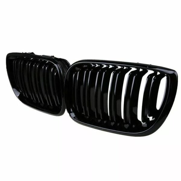 Bmw E46 2002-2005 Sedan Piano Black Çift Çıtalı Panjur Takımı