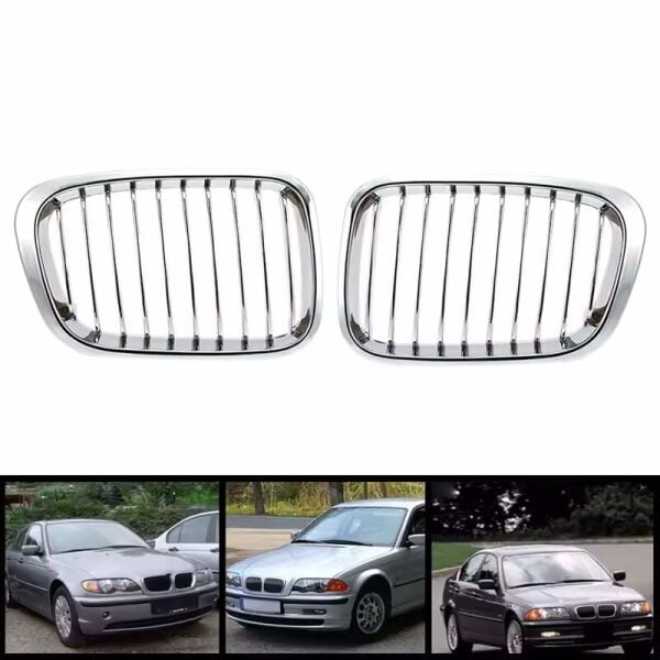 Bmw E46 Sedan 1998-01 Set Full Krom Panjur Takımı