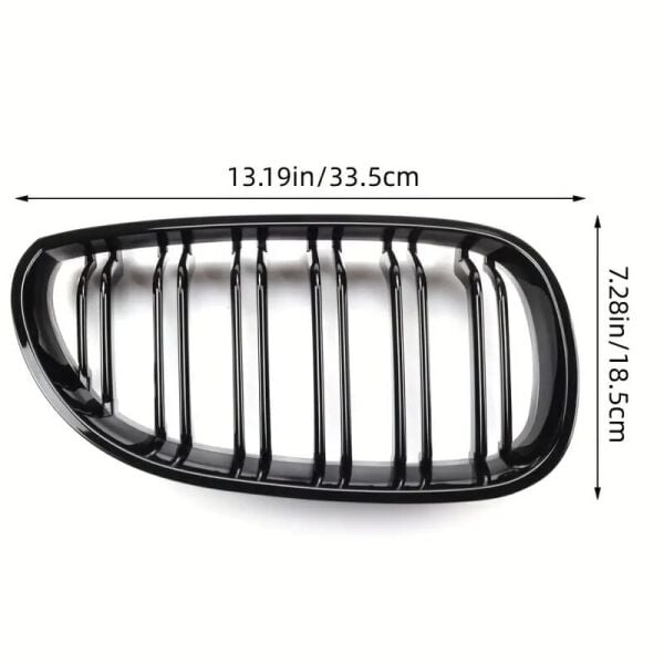 Bmw E60 Piano Black Çift Çıtalı Panjur