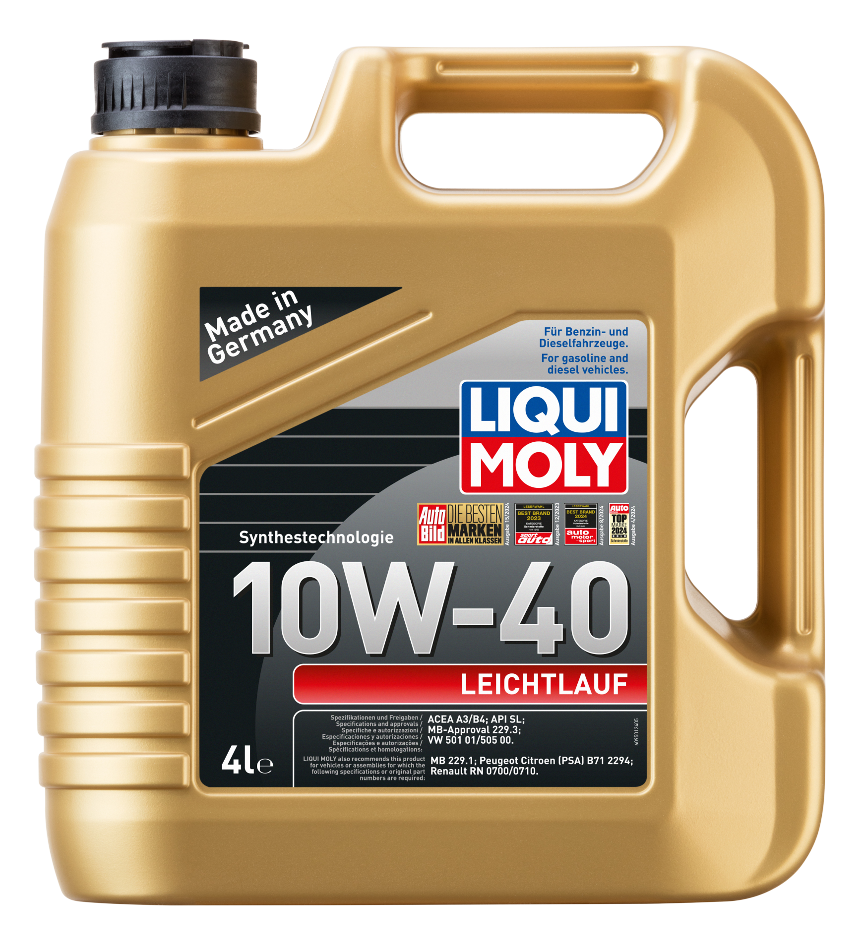 Liqui Moly Leichtlauf 10W-40 (LQM-9501)