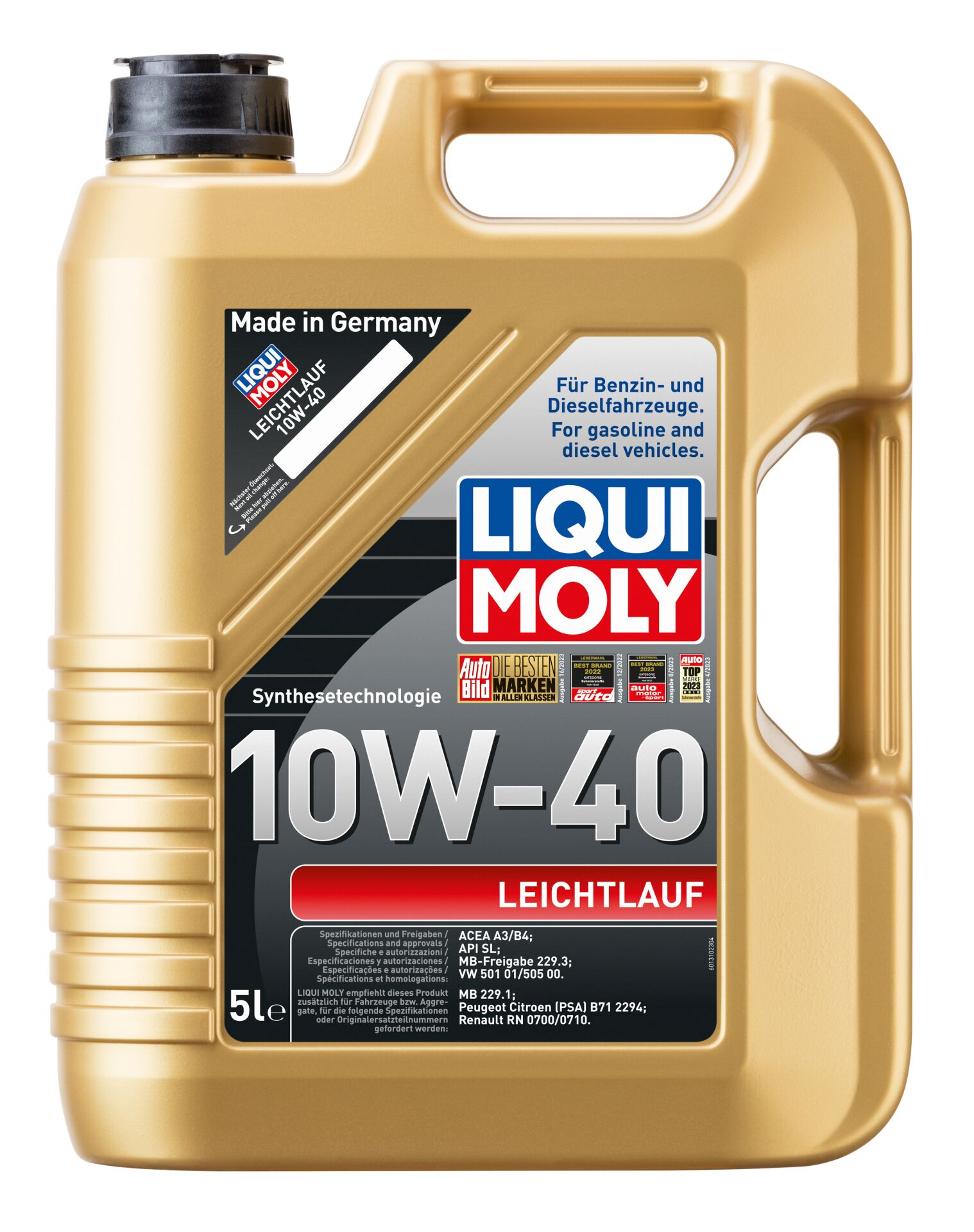 Liqui Moly Leichtlauf 10W-40 (LQM-9502)