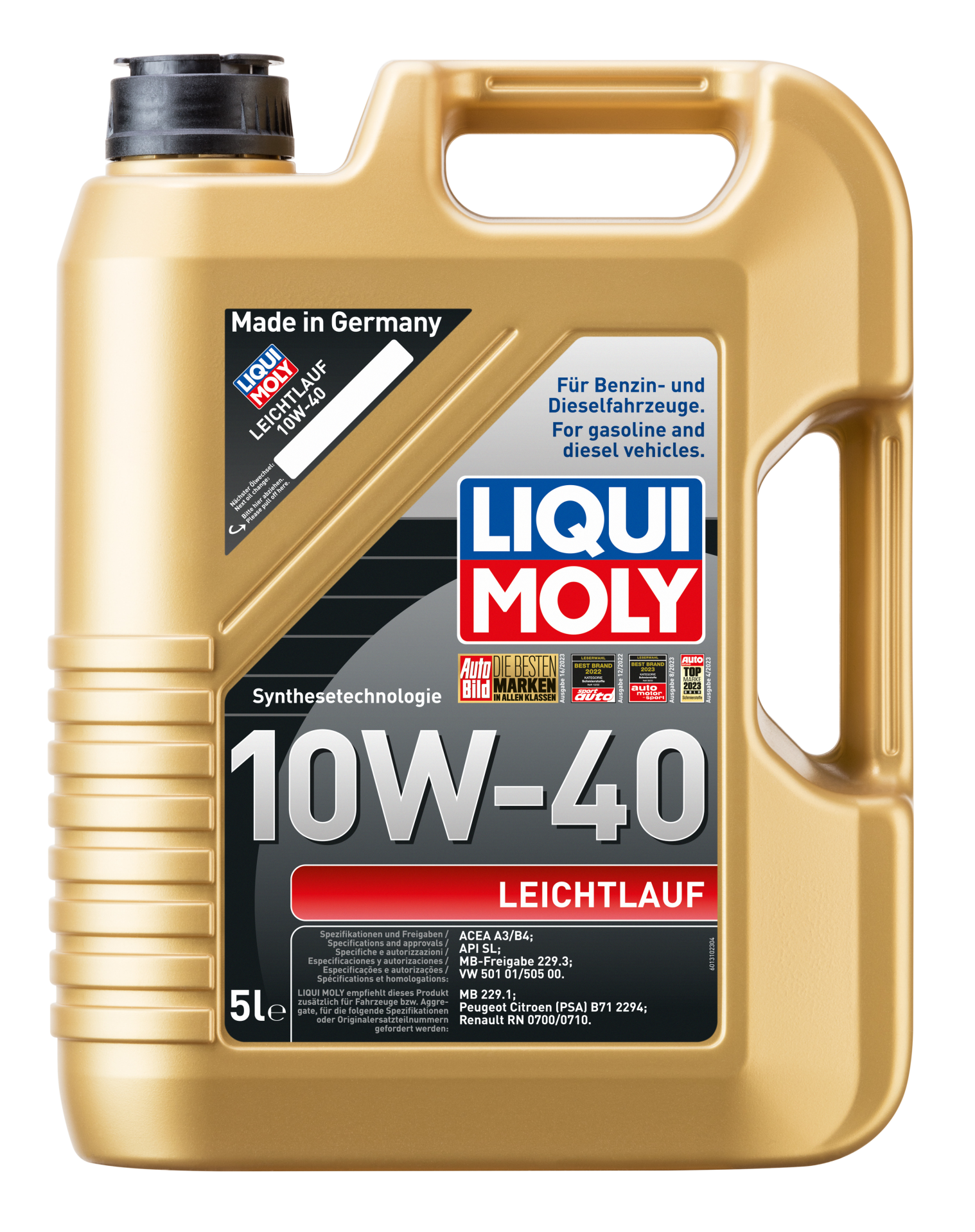 Liqui Moly Leichtlauf 10W-40 (LQM-9502)