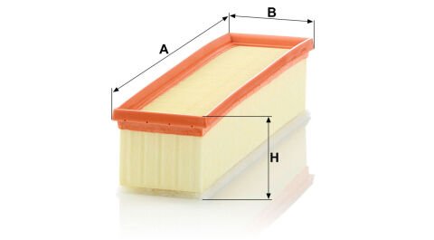 Mercedes C Serisi W205 C 200 BlueTEC OM626 Hava Filtresi | MANN C35012