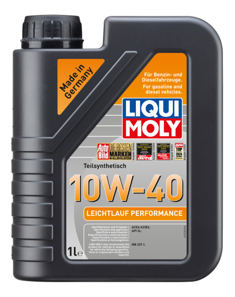 Liqui Moly Leichtlauf Performance Motor Yağı 10W-40 (LQM-2338)