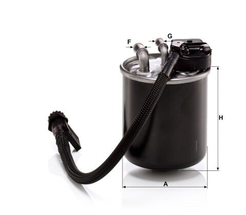 Mercedes GLK X204 GLK 220 CDI BE/BlueTEC OM651 Yakıt Filtresi | MANN WK820/18