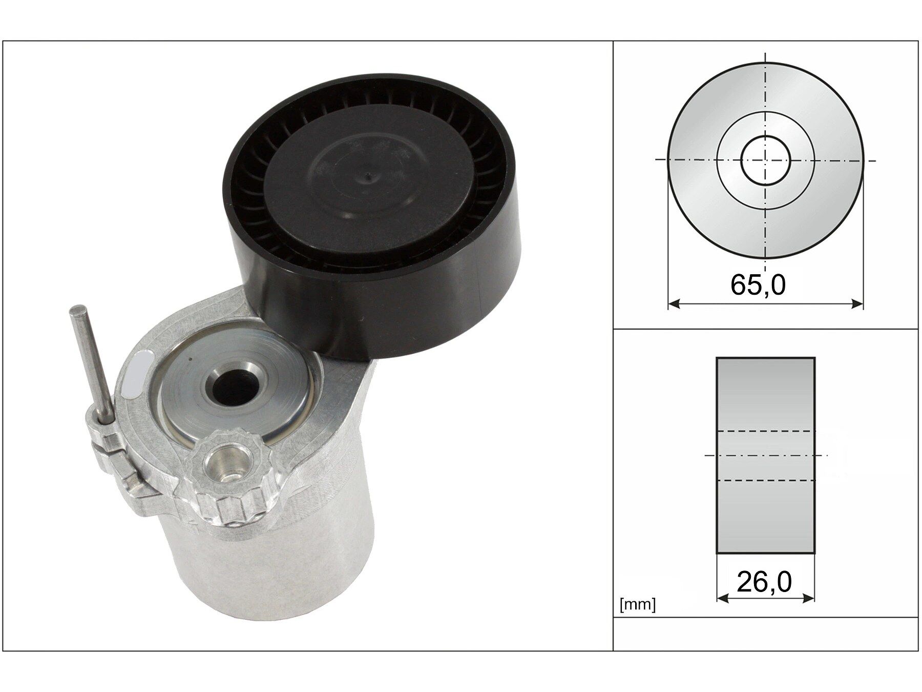 Mercedes E Serisi W212 E 200 / NGT V Kayış Gergisi Komple | INA 534 0570 10