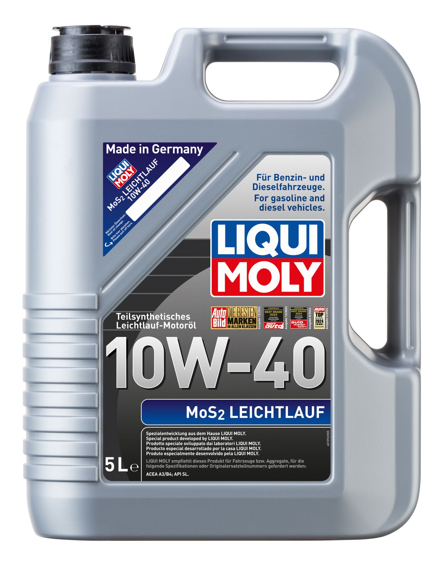 Liqui Moly Mos2 Leichtlauf 10W 40 (LQM-2184)