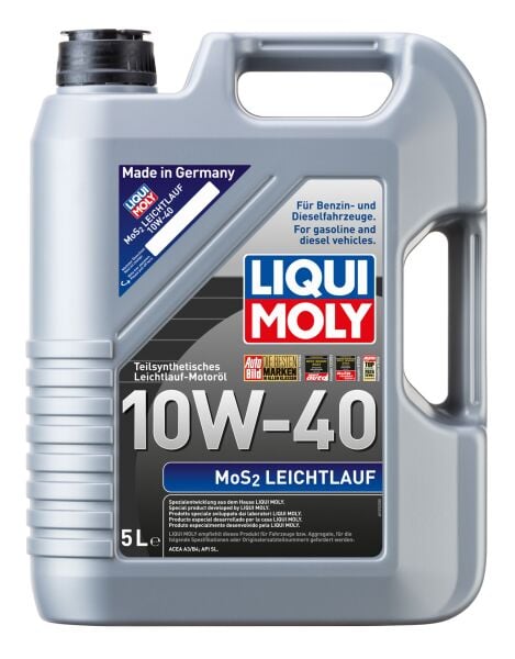 Liqui Moly Mos2 Leichtlauf 10W 40 5 Litre | LQM-2184