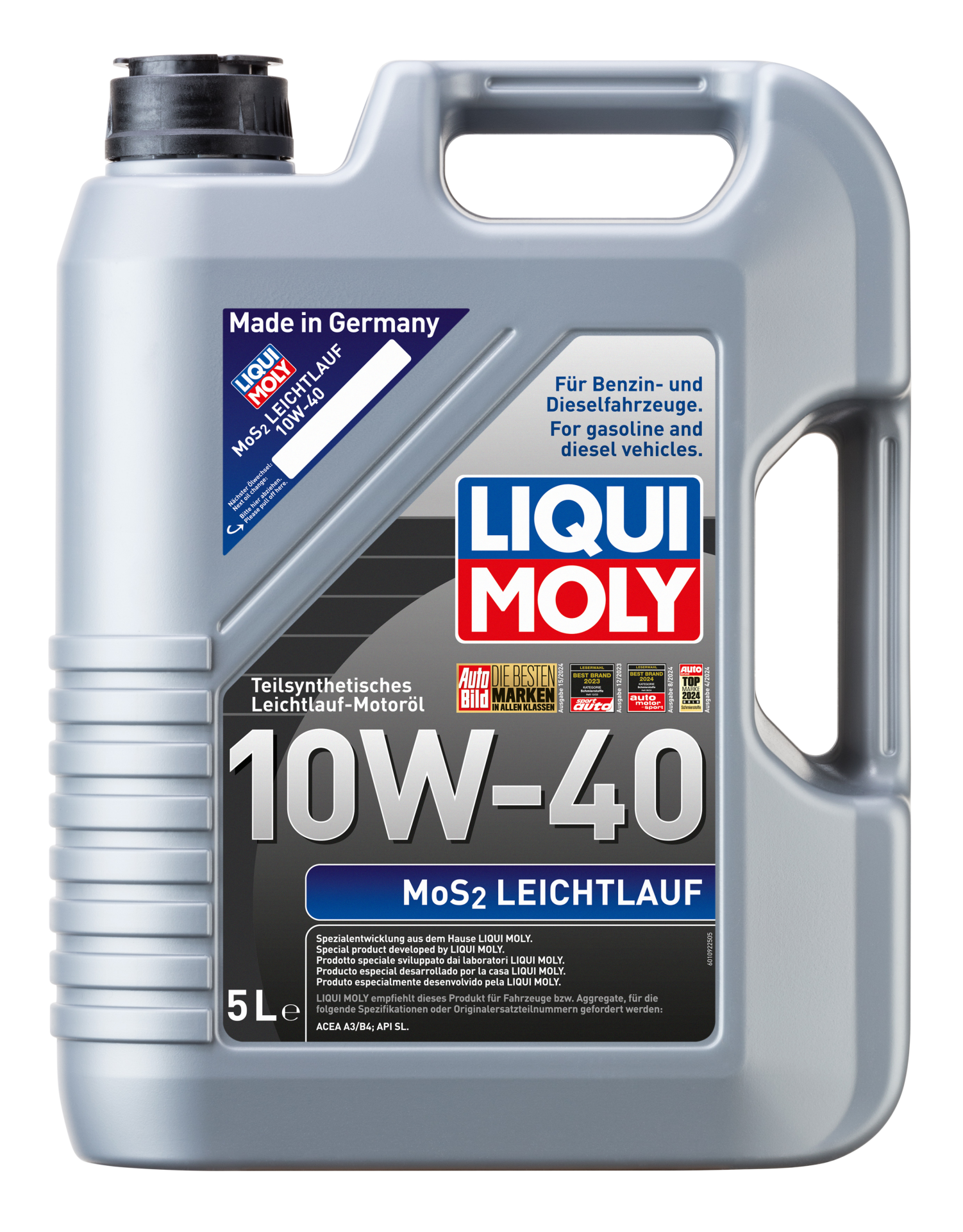 Liqui Moly Mos2 Leichtlauf 10W 40 (LQM-2184)