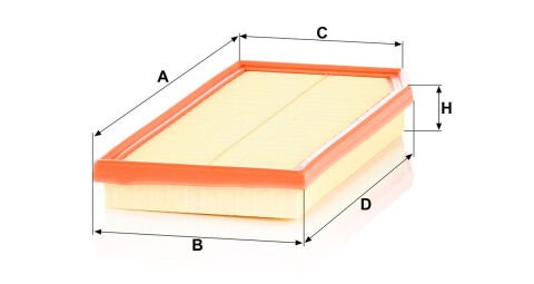 Mercedes C Serisi W205 C 200 EQ M264 Hava Filtresi | MANN C36016