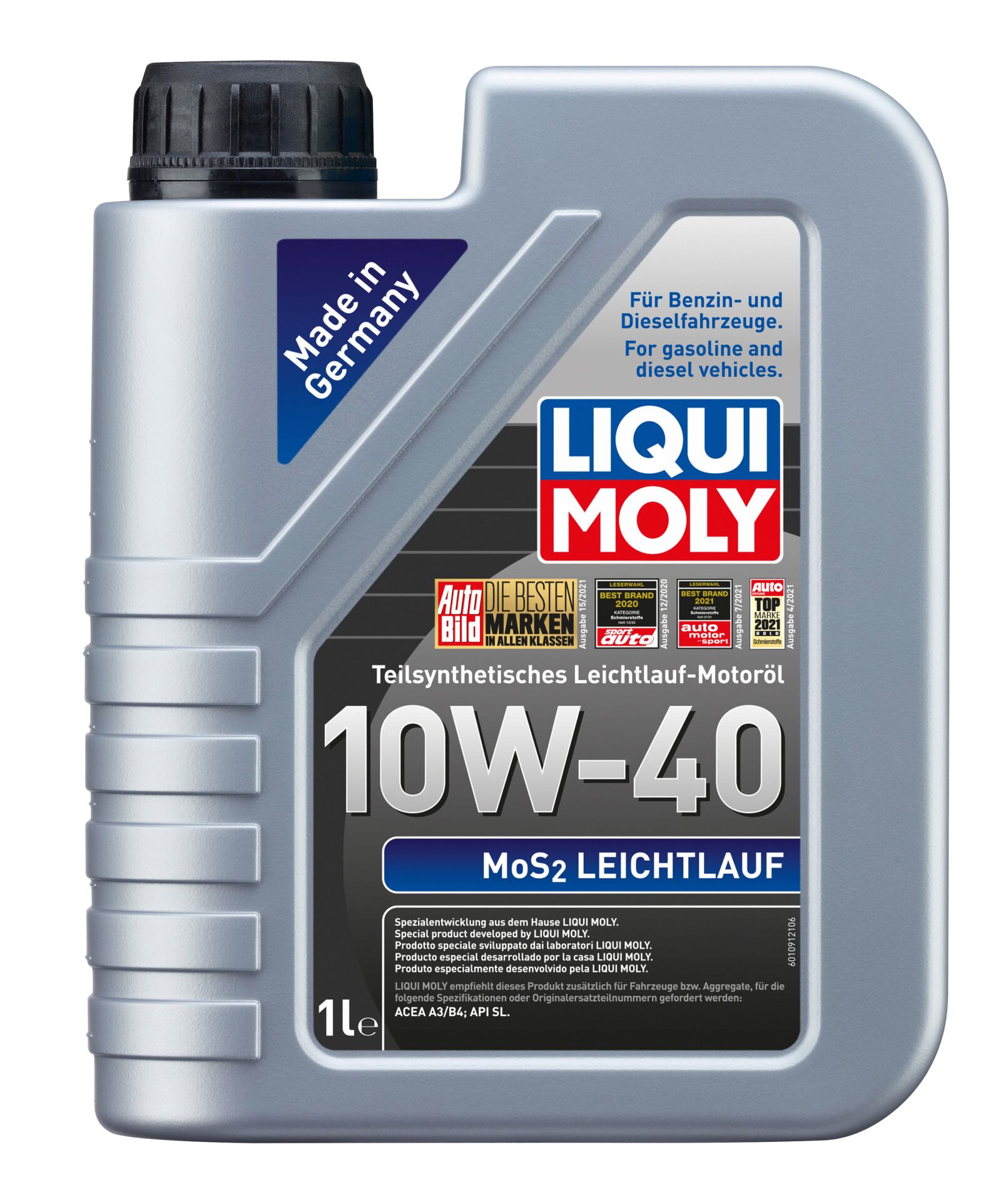 Liqui Moly Mos2 Leichtlauf 10W-40 (LQM-2626)