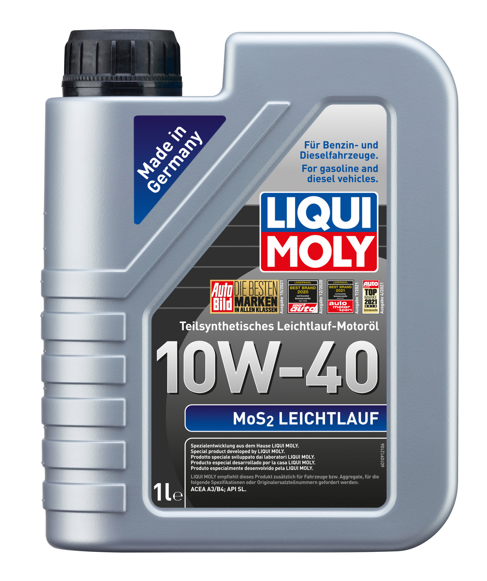 Liqui Moly Mos2 Leichtlauf 10W-40 (LQM-2626)