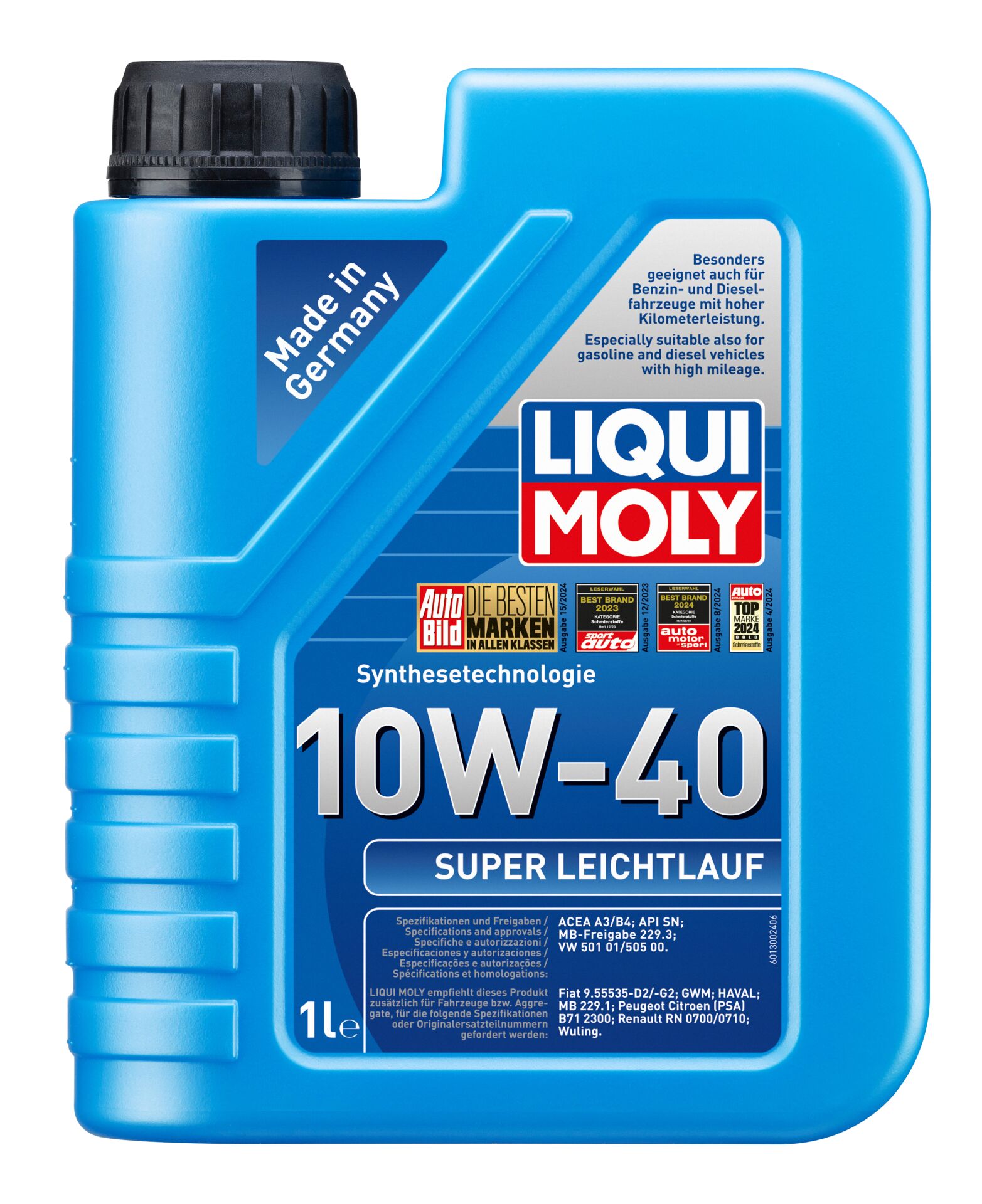 Liqui Moly 10W-40 Sentetik Motor Yağı (LQM-9503)