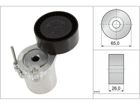 Mercedes C Serisi W204 C 180 K BlueEFFICIENCY V Kayış Gergisi Komple | INA 534 0570 10