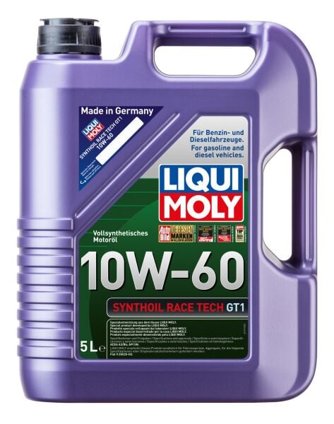 Liqui Moly Synthoil Race Tech GT1 10W60 5 Litre | LQM-8909