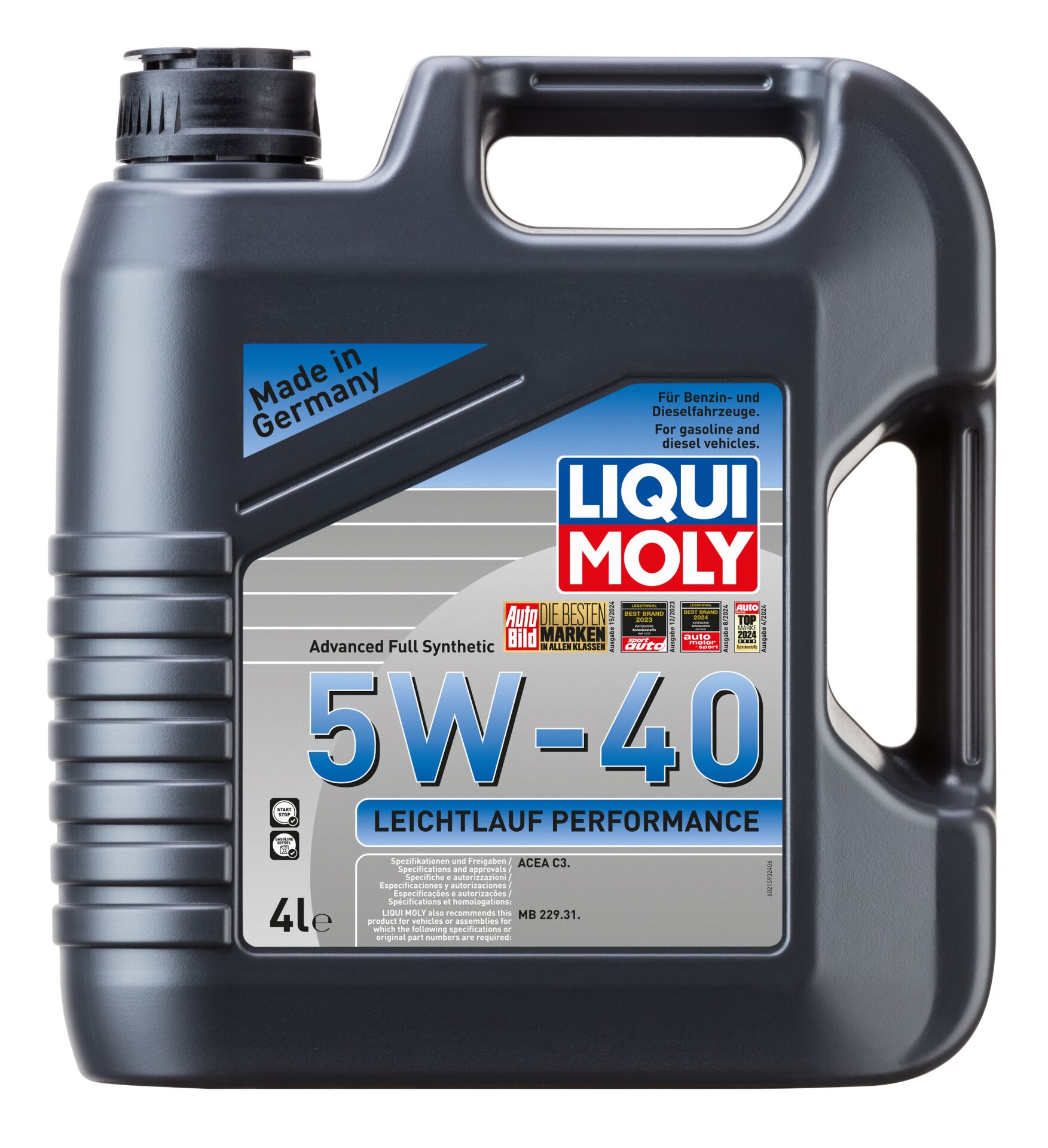 Liqui Moly Leichtlauf Performance 5W-40 (LQM-21593)