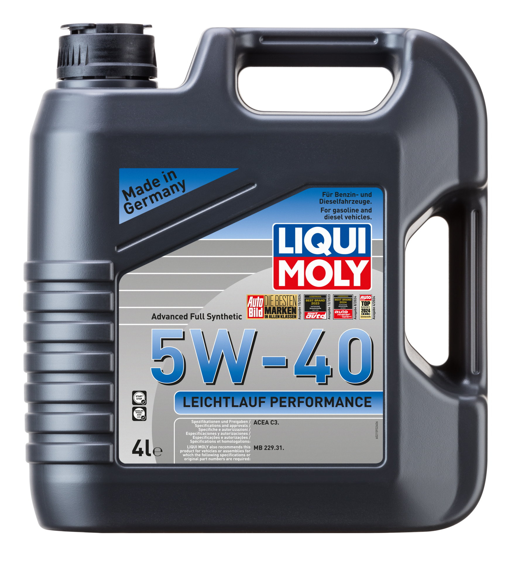 Liqui Moly Leichtlauf Performance 5W-40 (LQM-21593)