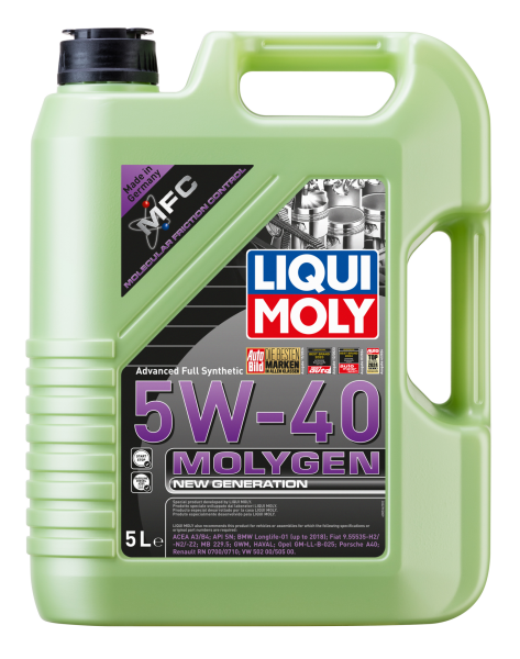 Liqui Moly Molygen New Generation 5W-40 (LQM-8536)