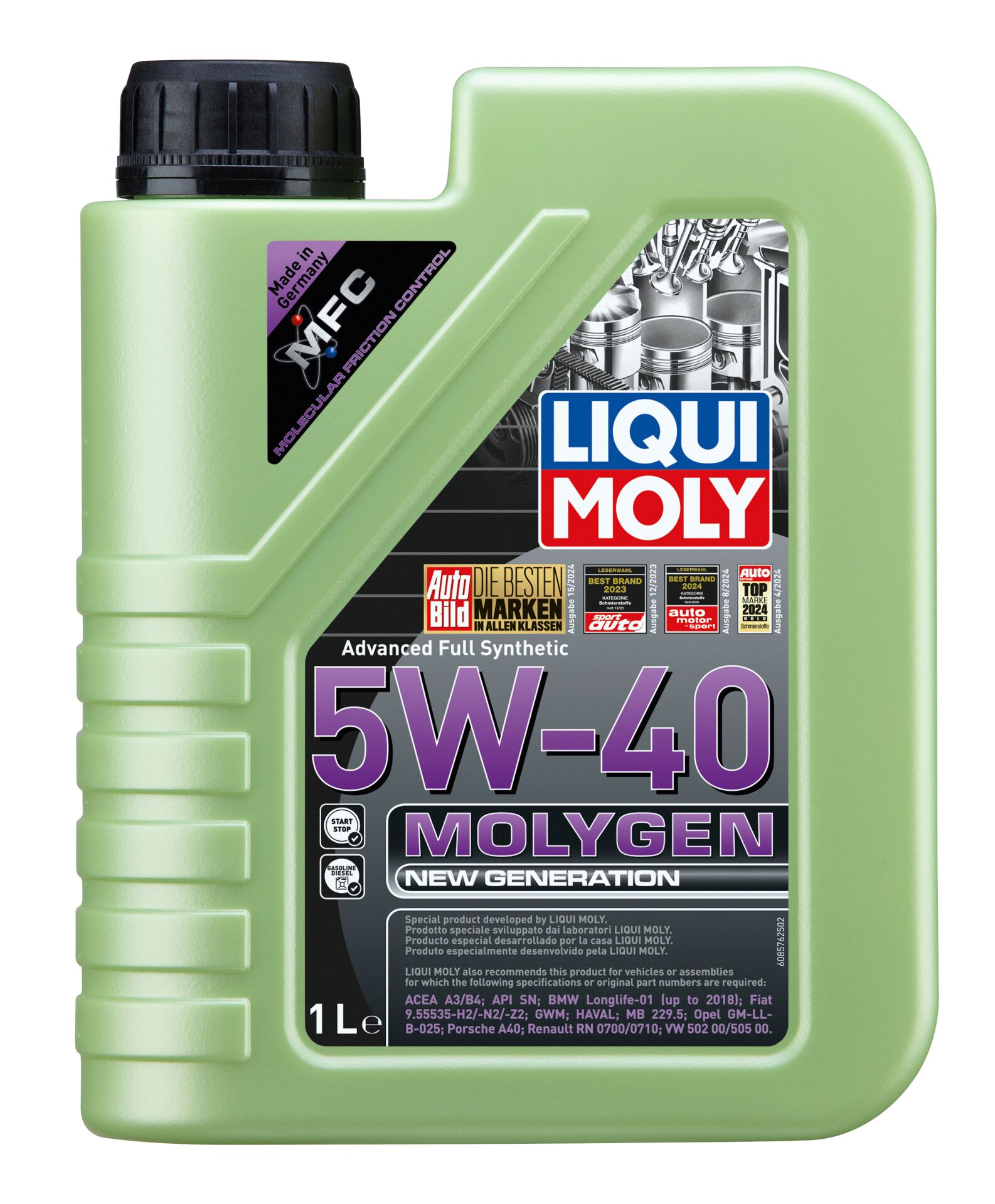 Liqui Moly Molygen New Generation 5W-40 (LQM-8576)