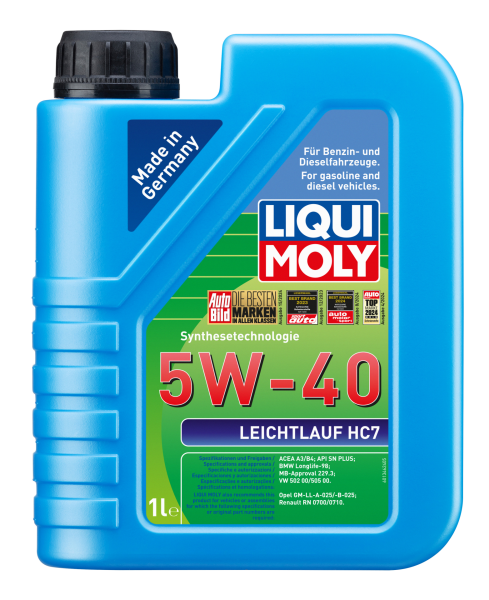 Liqui Moly Leichtlauf HC 7 Motor Yağı 5W-40 (LQM-1346)