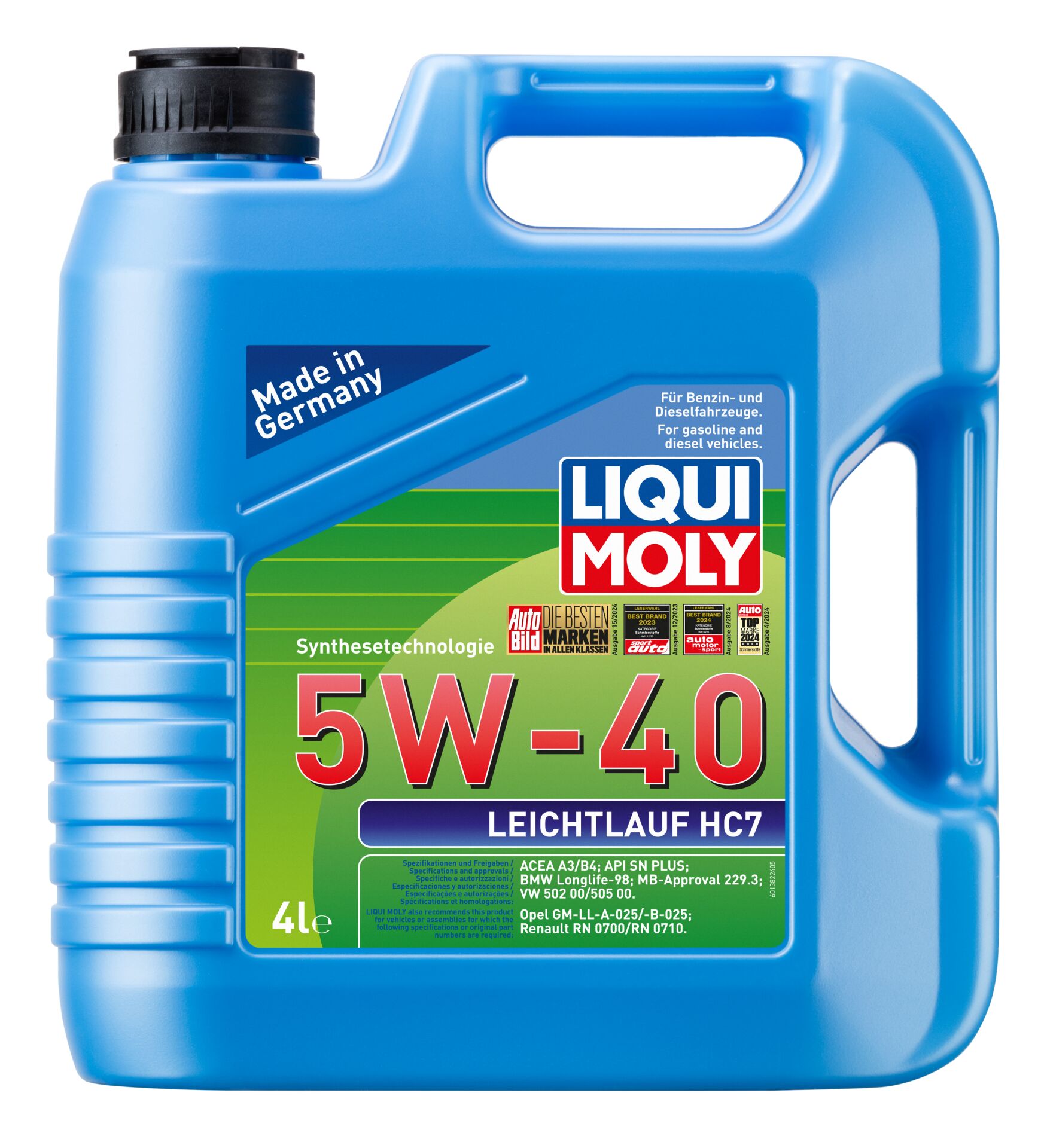 Liqui Moly Leichtlauf HC7 5W-40 Motor Yağı (LQM-1382)
