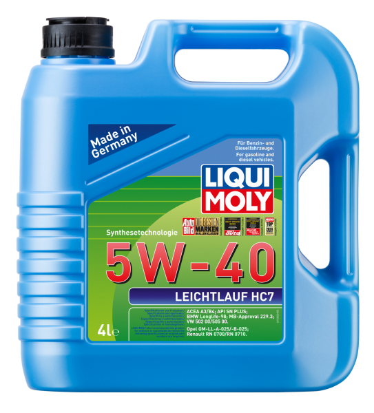 Liqui Moly Leichtlauf HC7 5W-40 Motor Yağı (LQM-1382)