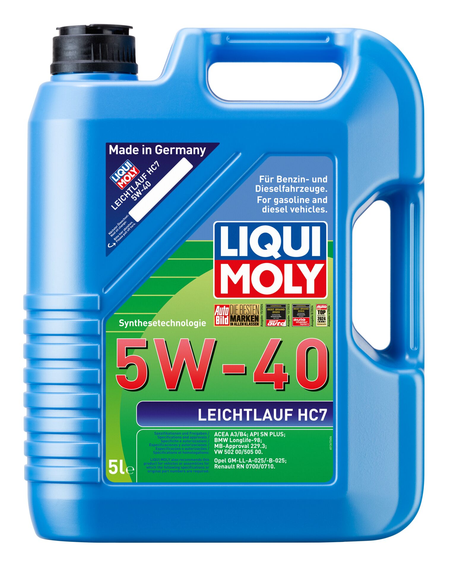Liqui Moly Leichtlauf HC7 5W-40 Motor Yağı (LQM-1347)