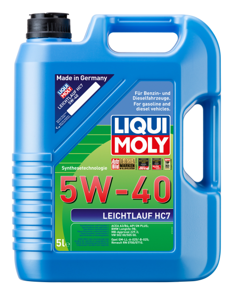 Liqui Moly Leichtlauf HC7 5W-40 Motor Yağı (LQM-1347)