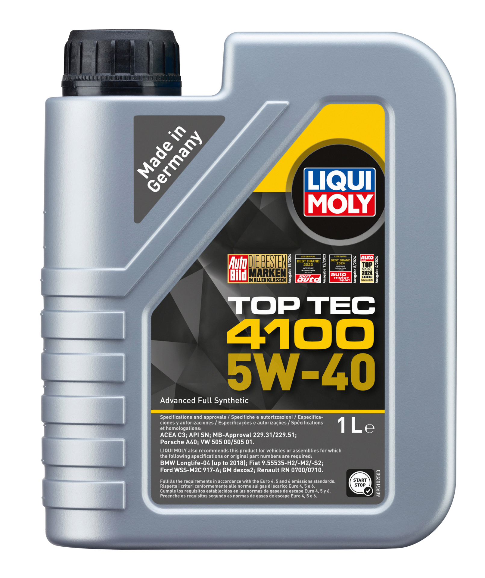 Liqui Moly Top Tec 4100 5W-40 Motor Yağı (LQM-9510)