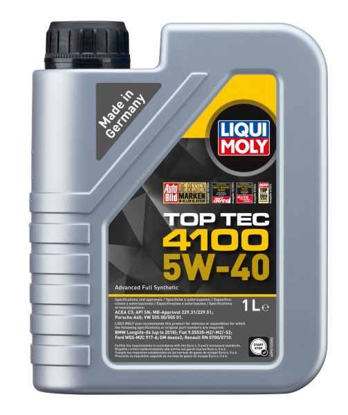 Liqui Moly Top Tec 4100 5W-40 Motor Yağı (LQM-9510)